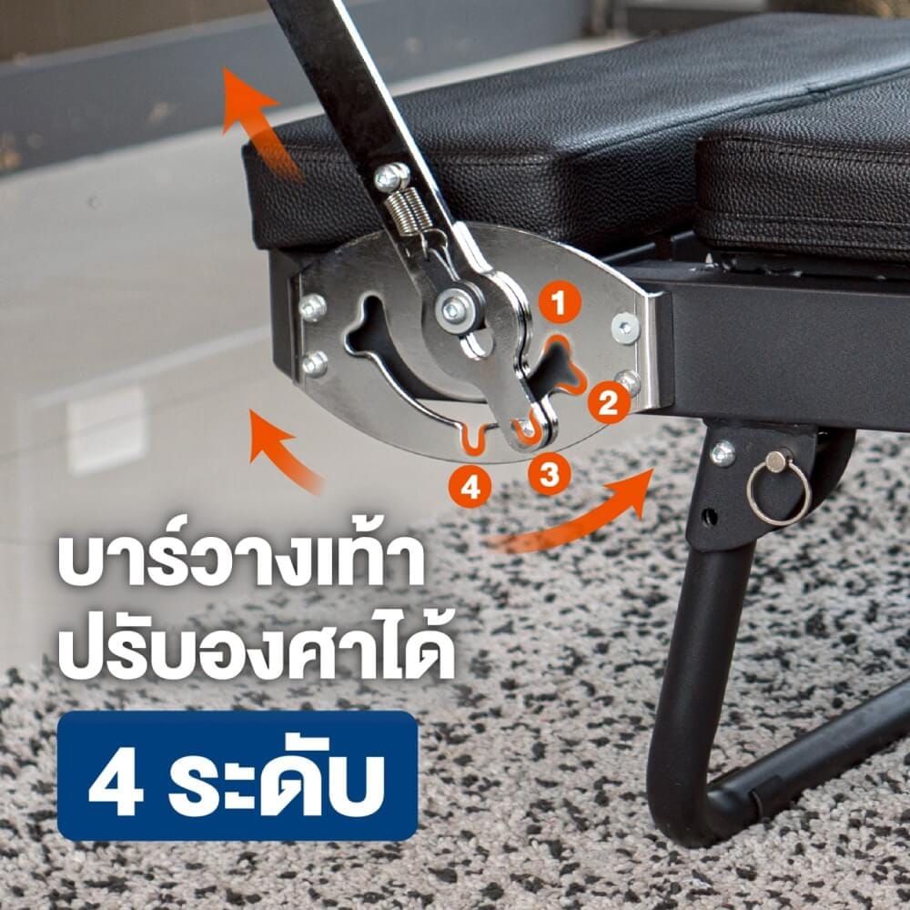 PILATES REFORMER HOMEFITTOOLS พับได้ พร้อมอุปกรณ์เสริม รุ่น PRIME สีเทา